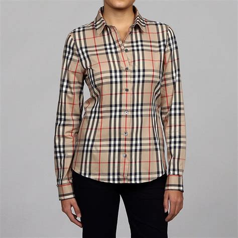 burberry bloes|Burberry plaid shirt women's.